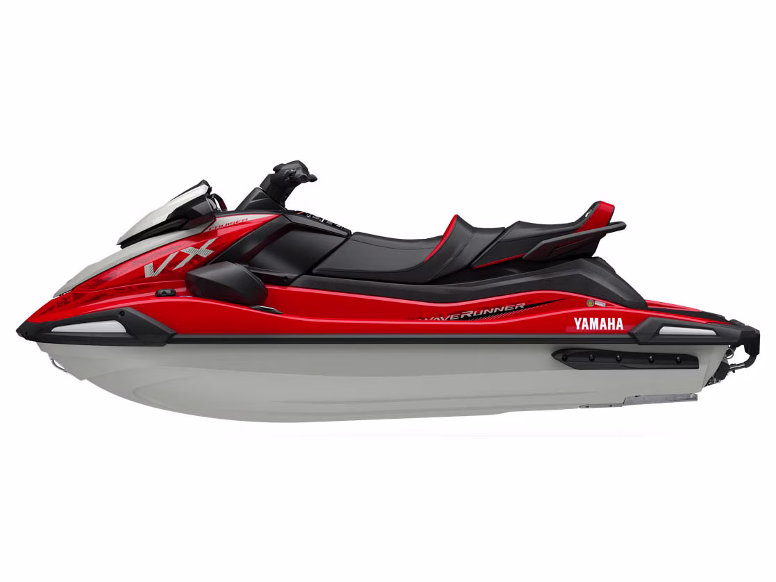 2026 Torch Red / Pearl Yamaha VX Cruiser with Audio Personal Watercraft