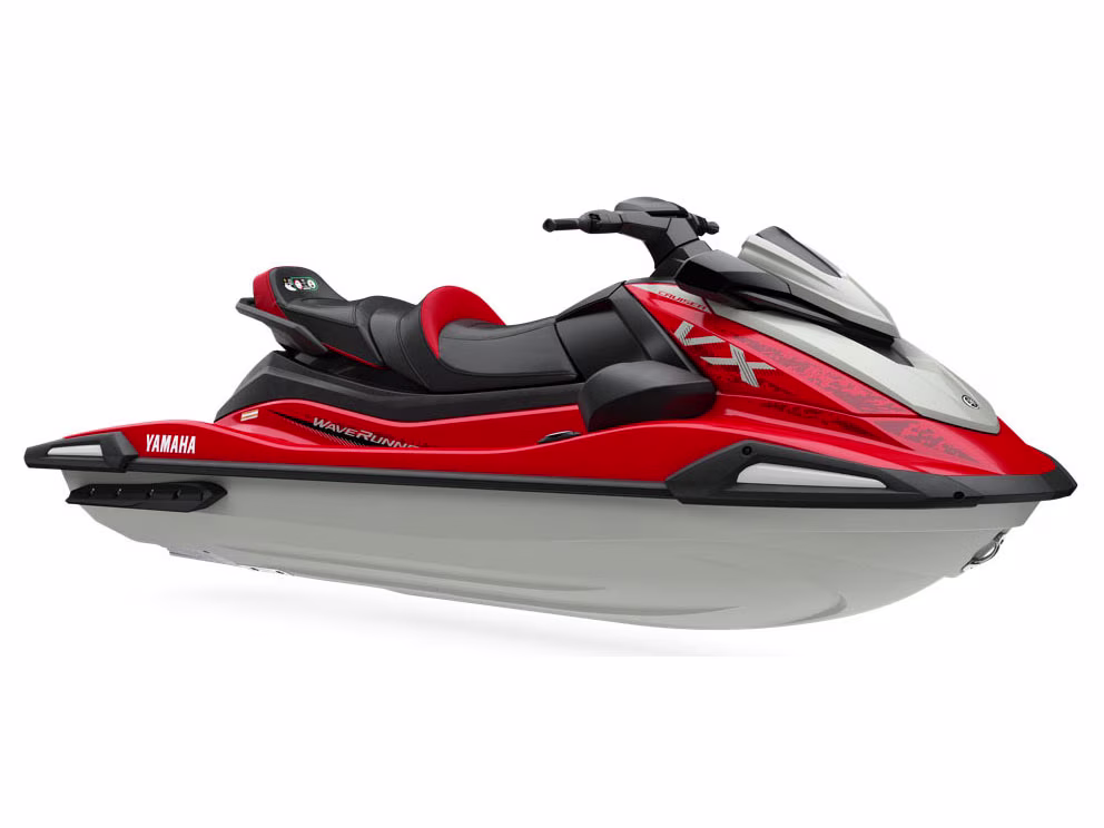 2026 Torch Red / Pearl Yamaha VX Cruiser with Audio Personal Watercraft