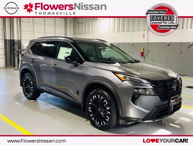 2026 Gun Metallic Nissan Rogue Dark Armor FWD SUV