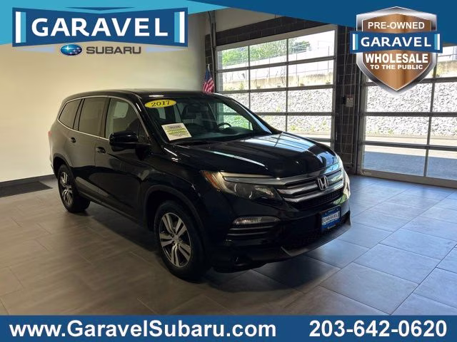 2017 Crystal Black Pearl Honda Pilot EX-L AWD SUV