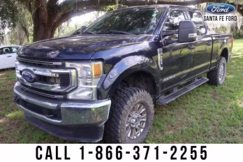 2022 Blue Ford Super Duty F-250 SRW XLT 4X4 Truck