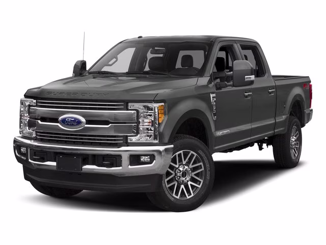 2017 Black Ford Super Duty F-350 SRW Lariat 4X4 Truck