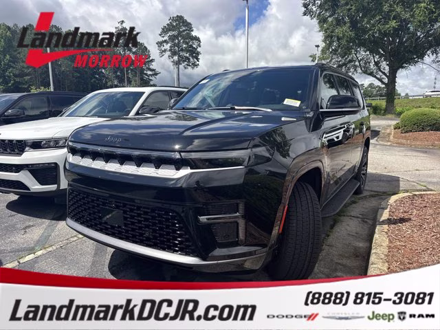 2026 High Gloss Black Jeep Grand Wagoneer RWD SUV