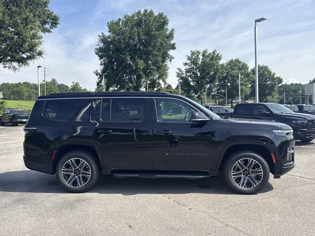 2026 High Gloss Black Jeep Grand Wagoneer RWD SUV