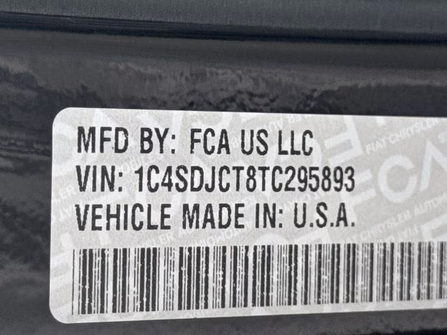 2026 DB Black Clearcoat Dodge Durango GT Plus HEMI V8 AWD SUV
