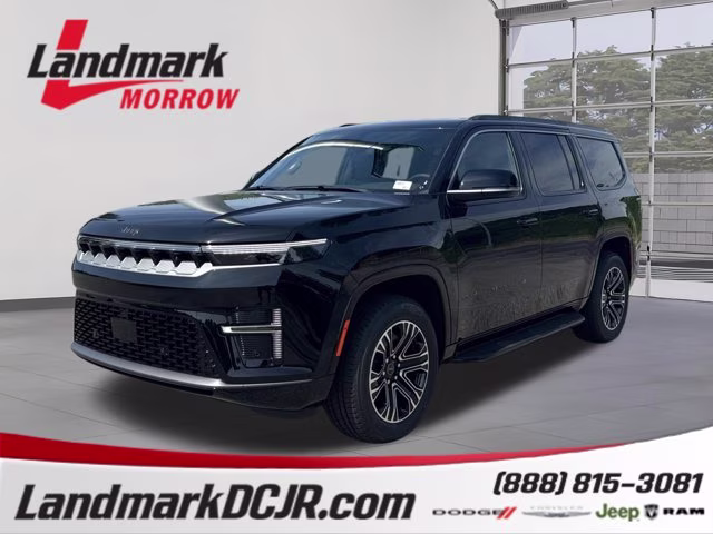 2026 High Gloss Black Jeep Grand Wagoneer RWD SUV