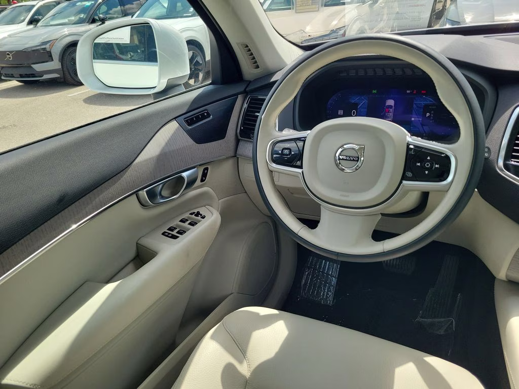 2024 Crystal White Metallic Volvo XC90 Plus AWD SUV
