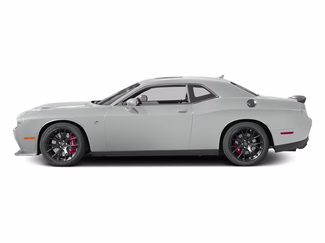 2016 Bright White Clearcoat Dodge Challenger SRT Hellcat RWD Coupe