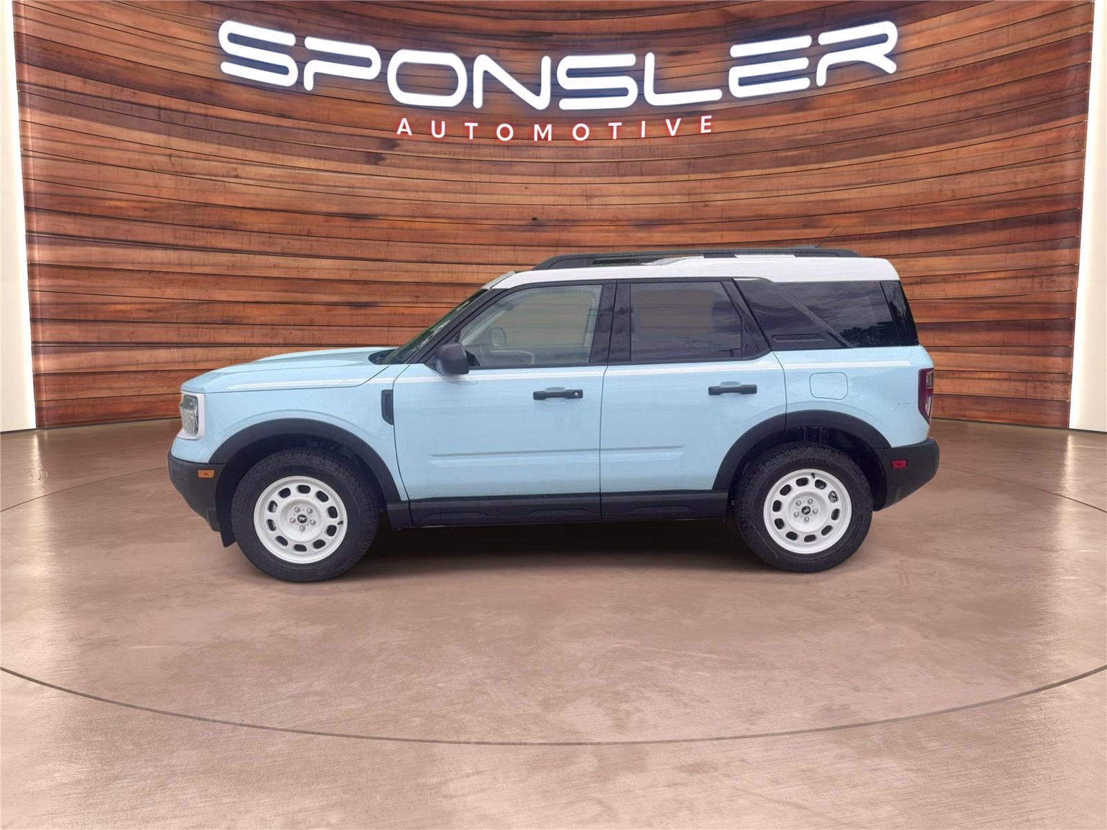 2026 Robins Egg Blue Ford Bronco Sport Heritage 4X4 SUV