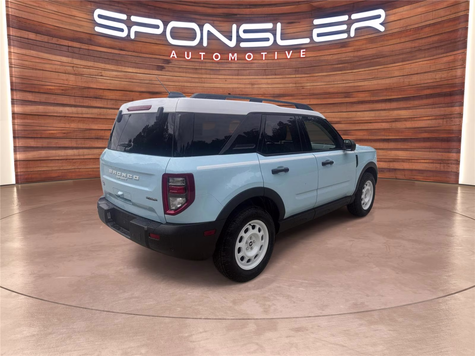 2026 Robins Egg Blue Ford Bronco Sport Heritage 4X4 SUV