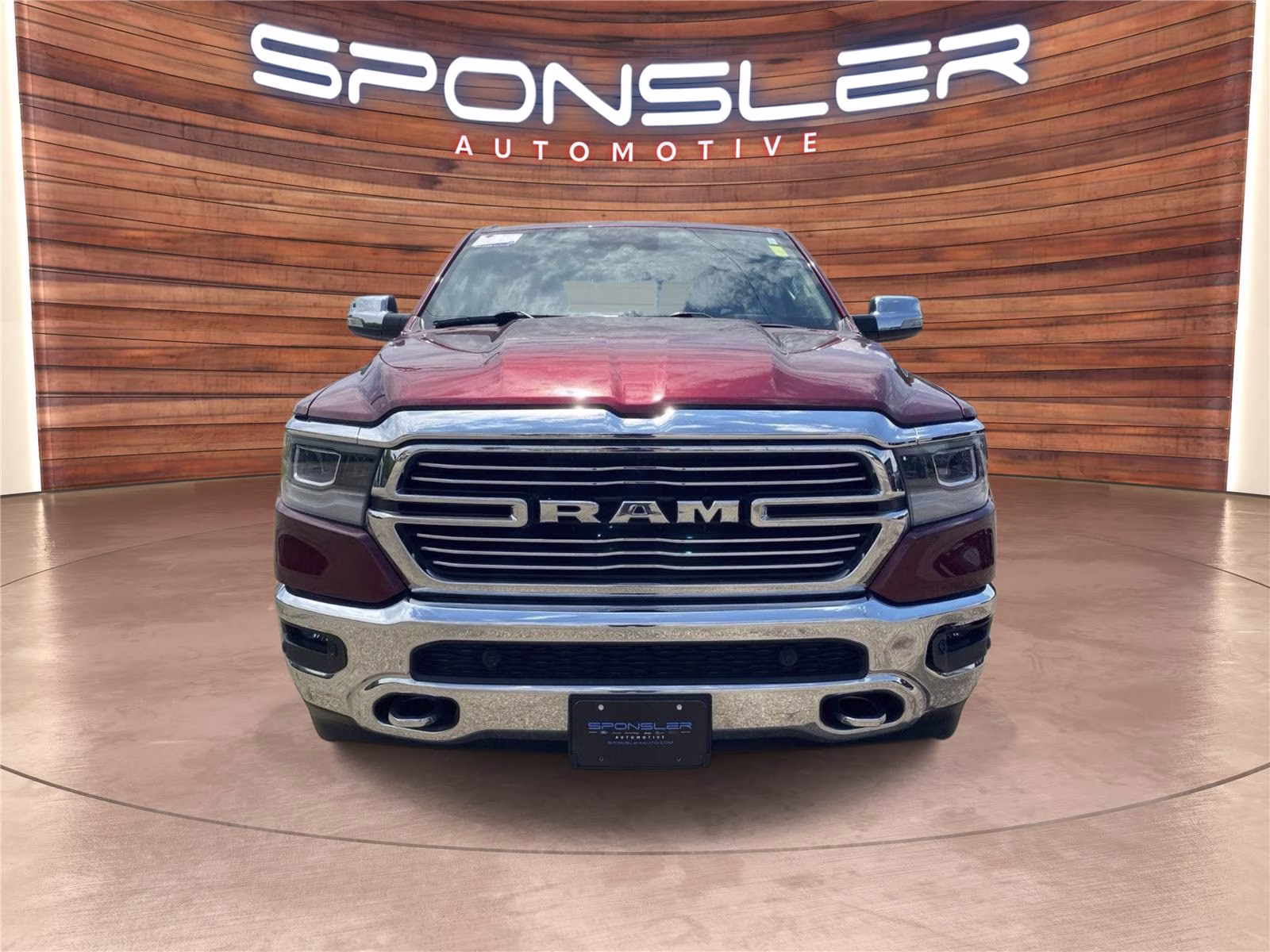 2021 Delmonico Red Pearlcoat Ram 1500 Laramie 4X4 Truck