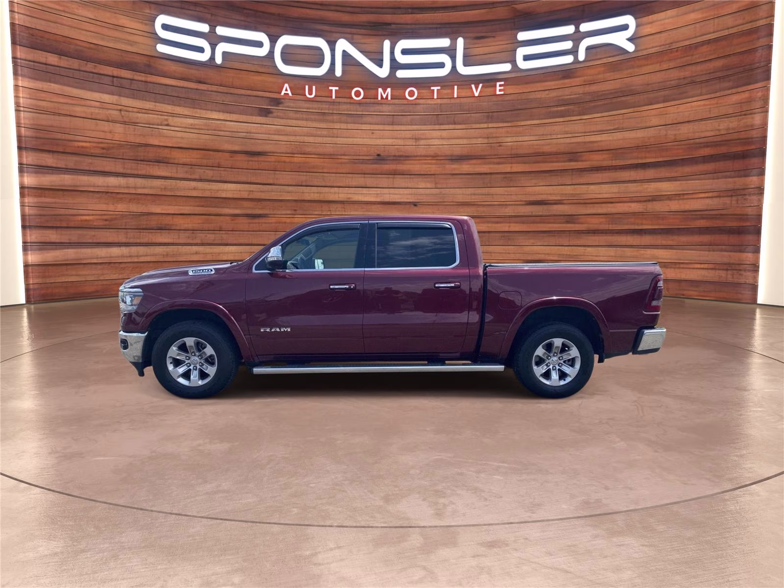 2021 Delmonico Red Pearlcoat Ram 1500 Laramie 4X4 Truck