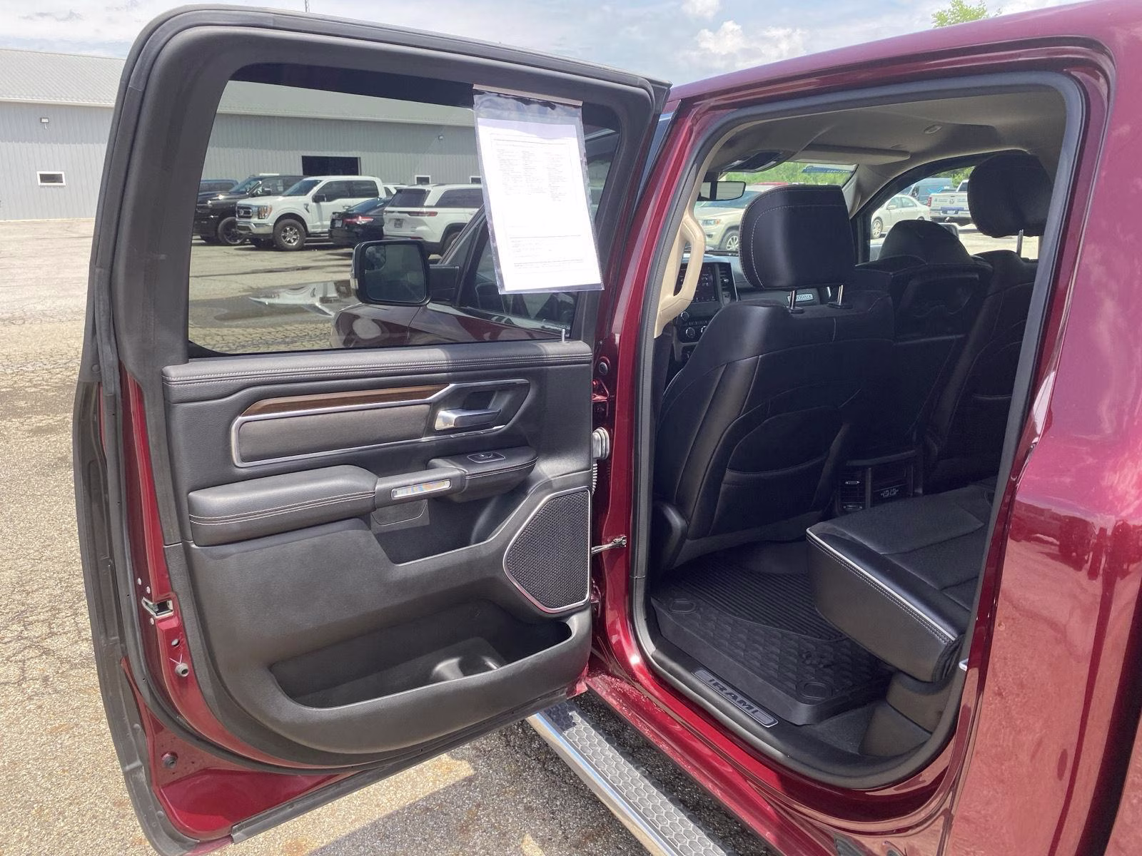 2021 Delmonico Red Pearlcoat Ram 1500 Laramie 4X4 Truck