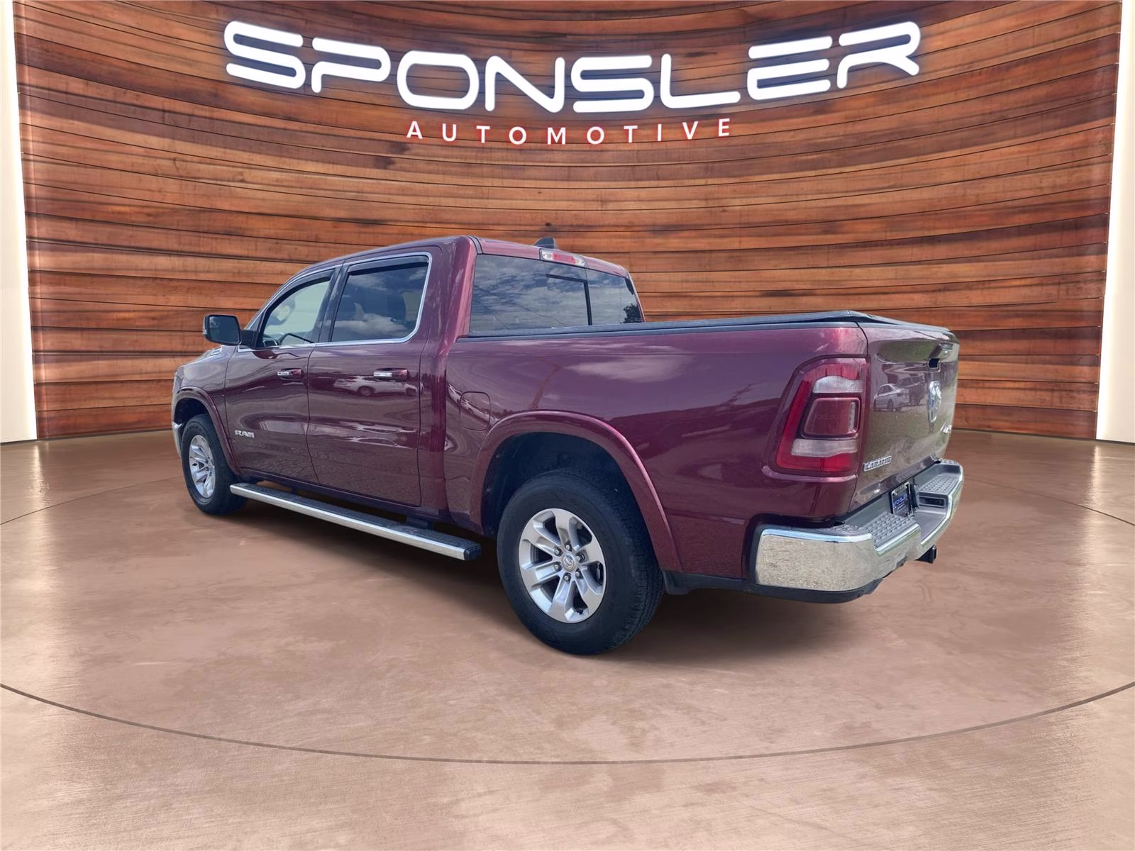 2021 Delmonico Red Pearlcoat Ram 1500 Laramie 4X4 Truck