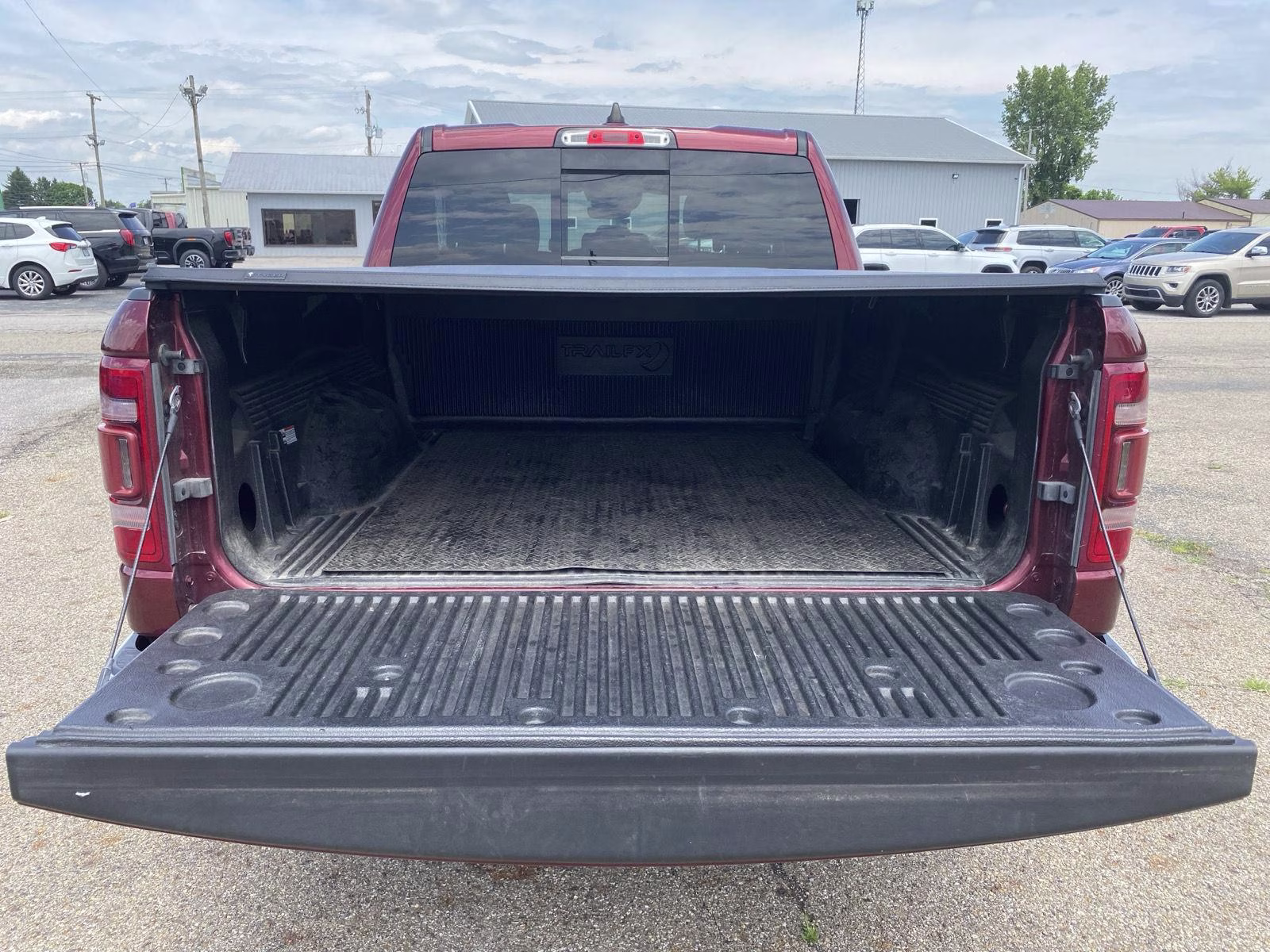2021 Delmonico Red Pearlcoat Ram 1500 Laramie 4X4 Truck