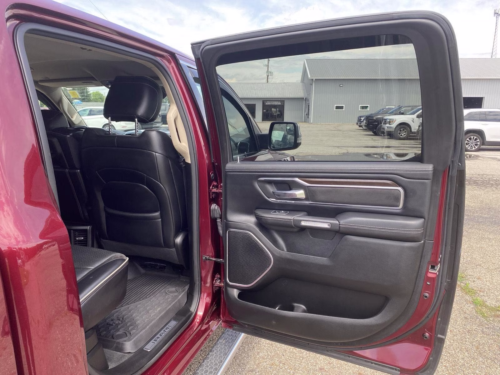 2021 Delmonico Red Pearlcoat Ram 1500 Laramie 4X4 Truck