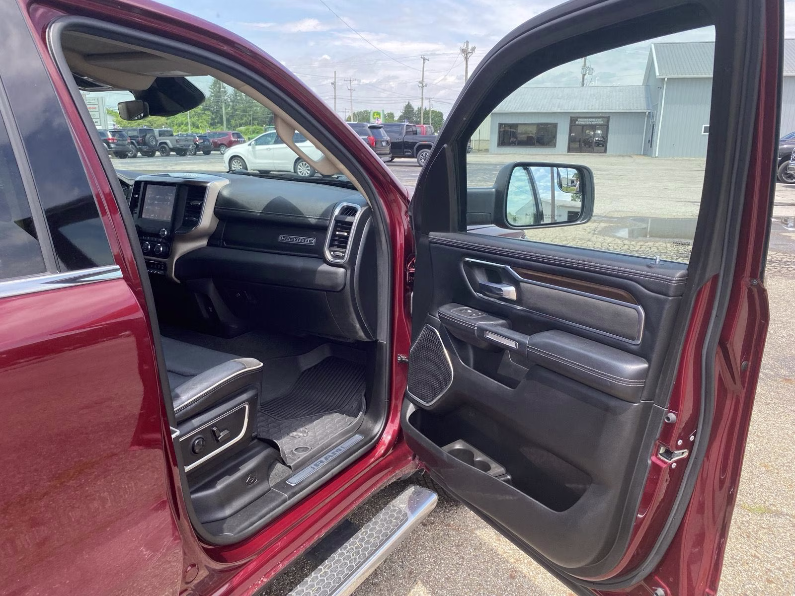 2021 Delmonico Red Pearlcoat Ram 1500 Laramie 4X4 Truck