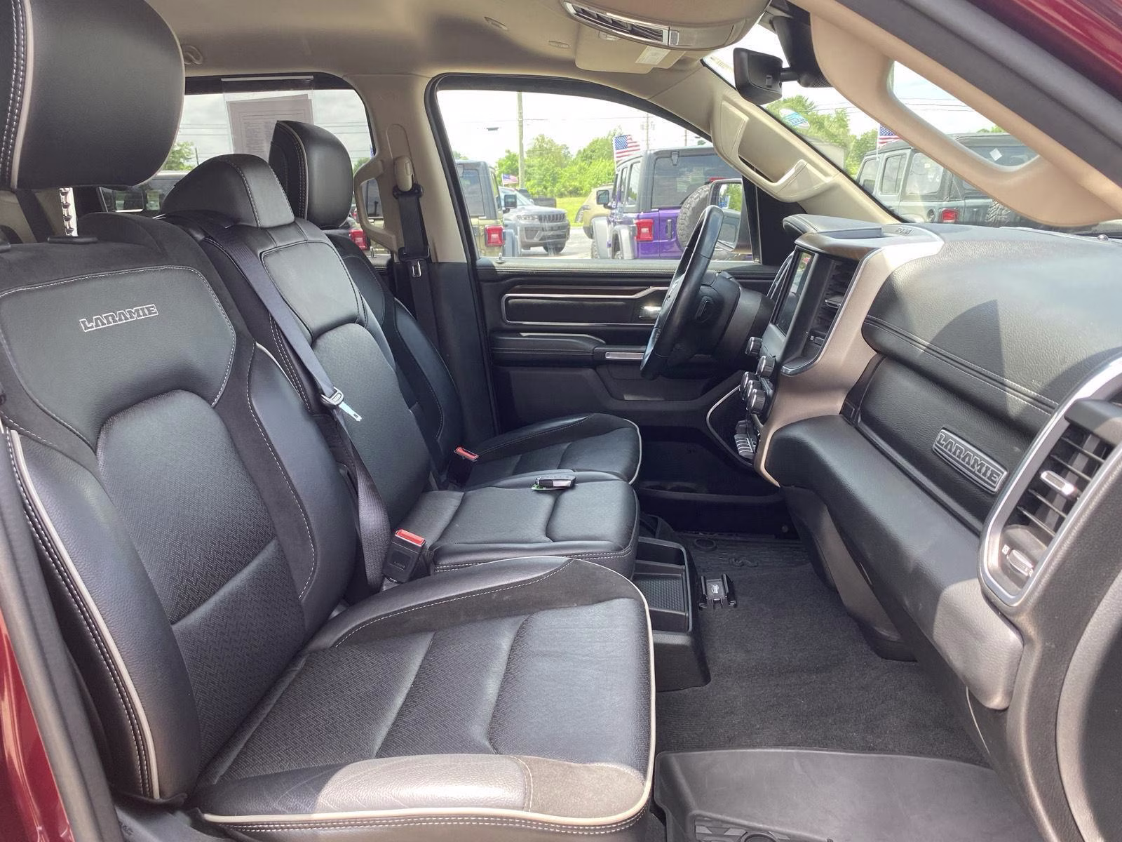2021 Delmonico Red Pearlcoat Ram 1500 Laramie 4X4 Truck
