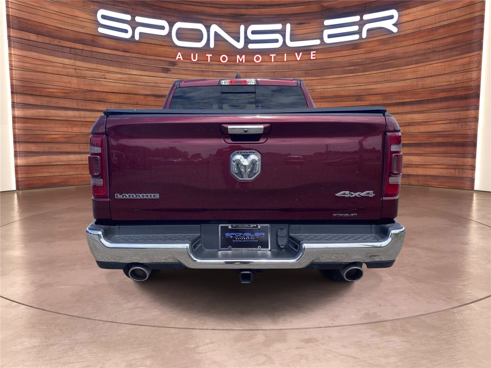 2021 Delmonico Red Pearlcoat Ram 1500 Laramie 4X4 Truck