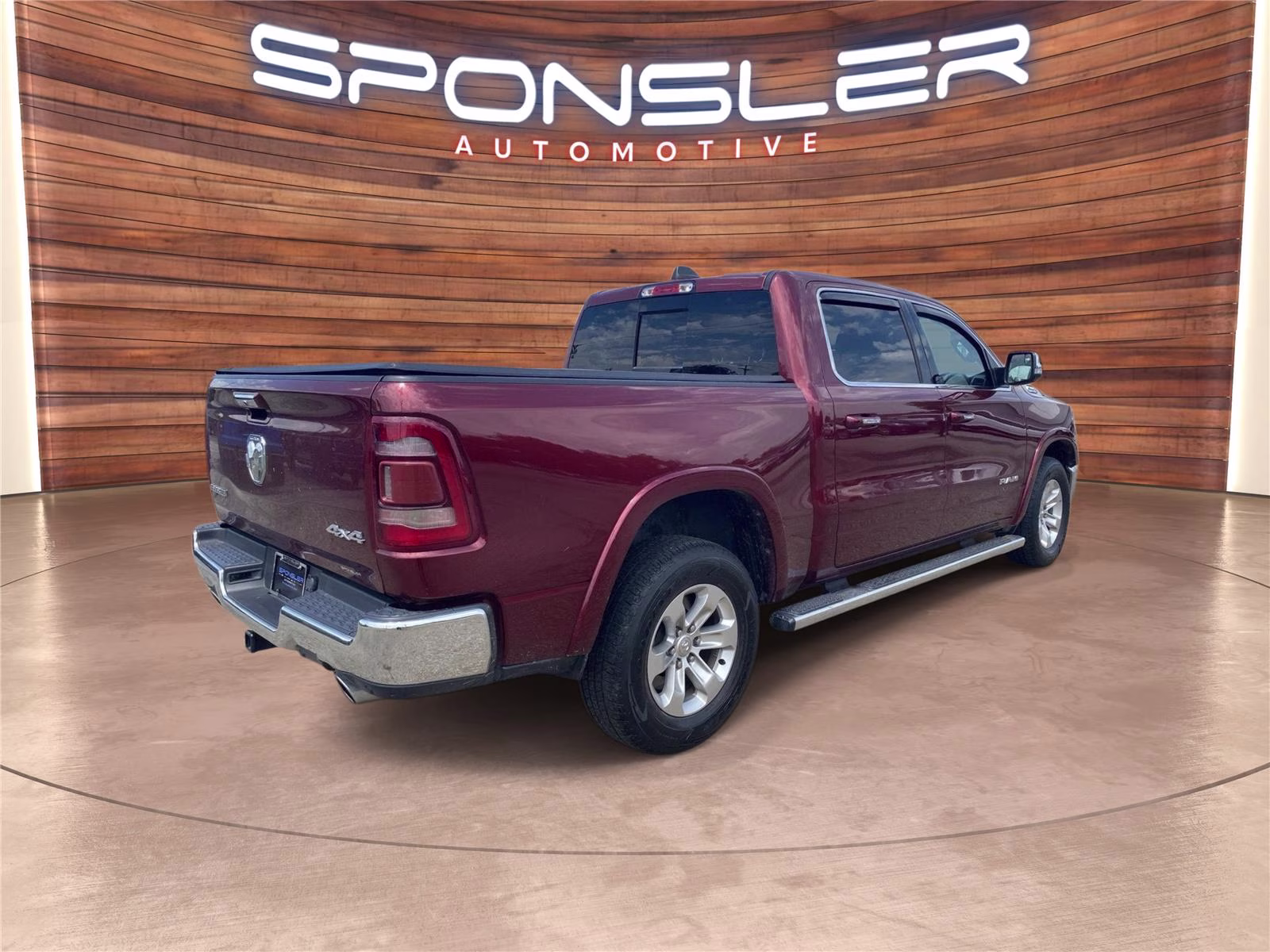 2021 Delmonico Red Pearlcoat Ram 1500 Laramie 4X4 Truck