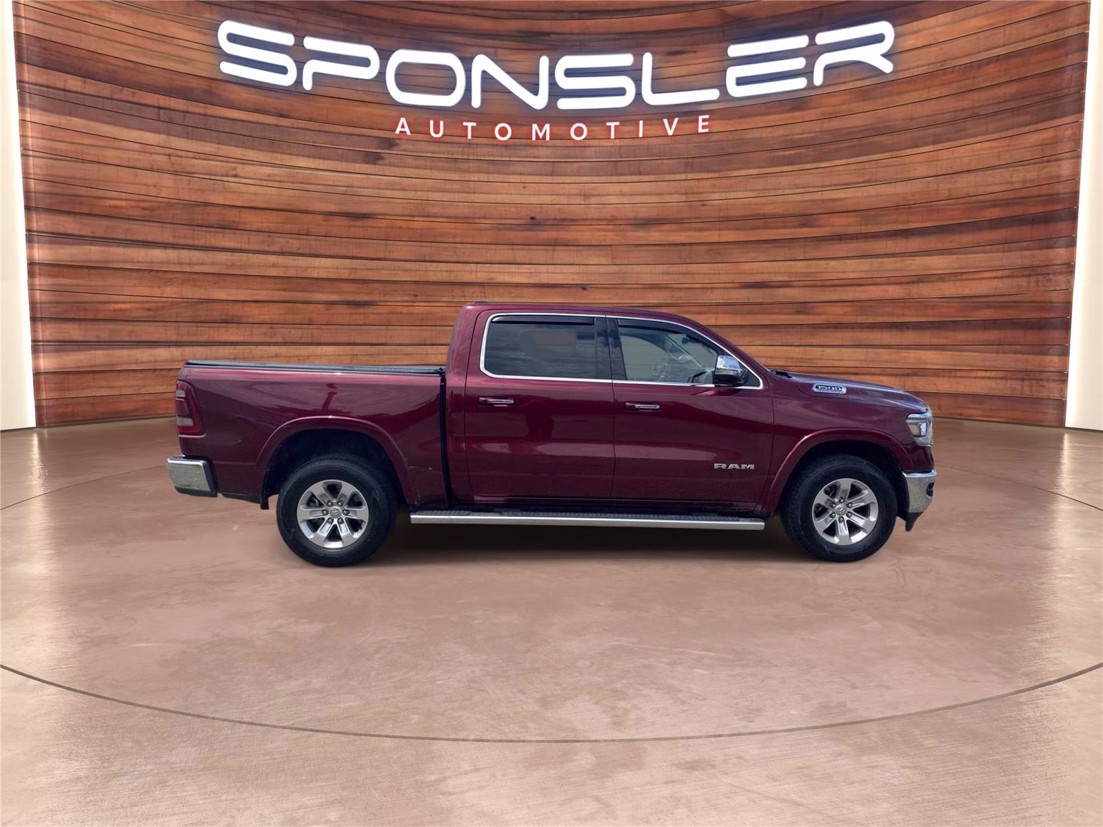 2021 Delmonico Red Pearlcoat Ram 1500 Laramie 4X4 Truck