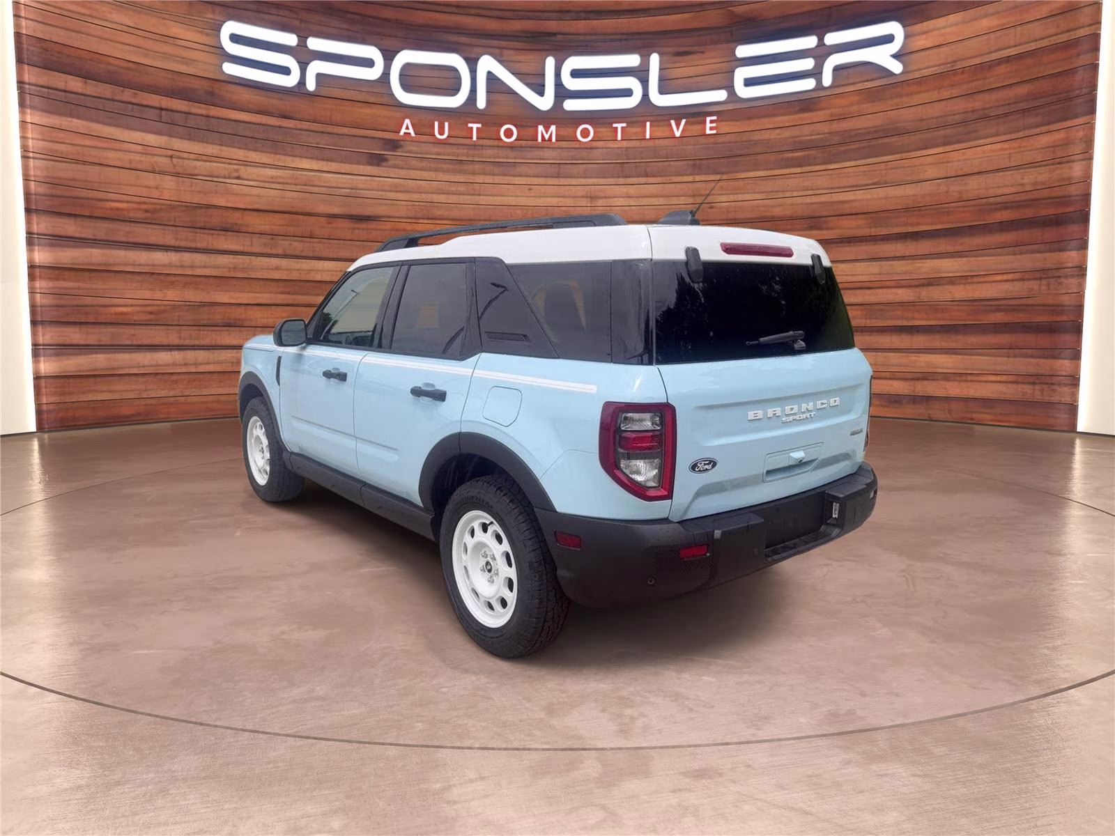 2026 Robins Egg Blue Ford Bronco Sport Heritage 4X4 SUV