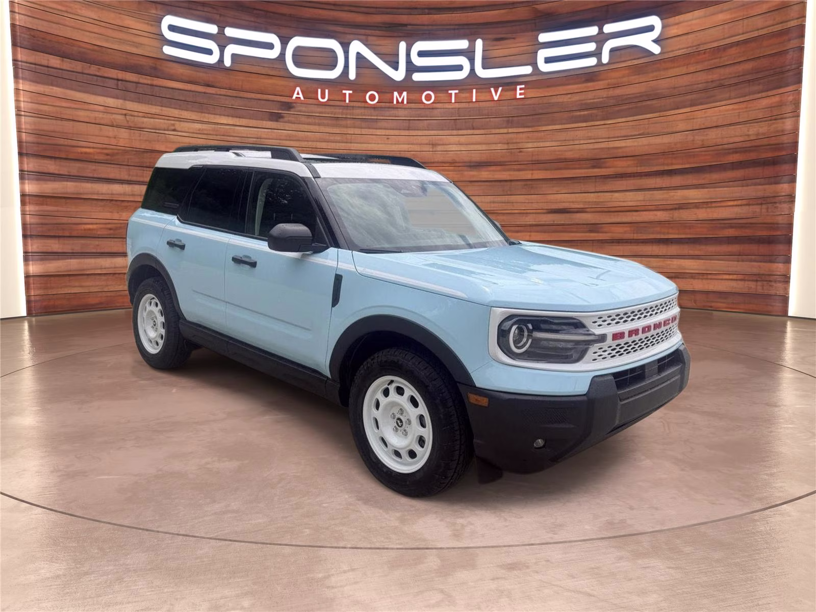 2026 Robins Egg Blue Ford Bronco Sport Heritage 4X4 SUV