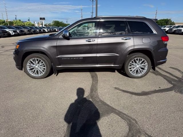 2018 Granite Crystal Metallic Clearcoat Jeep Grand Cherokee Summit 4X4 SUV