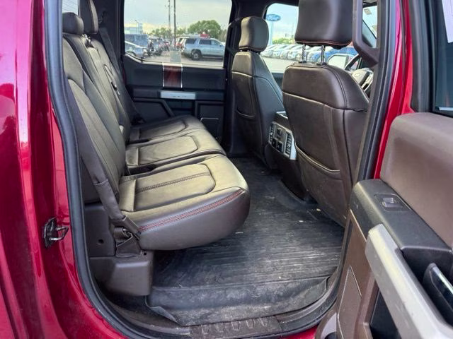 2017 Ruby Red Metallic Tinted Clearcoat Ford F-150 King Ranch 4X4 Truck