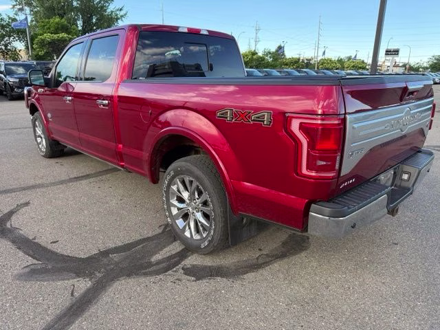 2017 Ruby Red Metallic Tinted Clearcoat Ford F-150 King Ranch 4X4 Truck