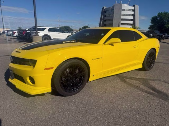 2010 Yellow Chevrolet Camaro SS RWD Coupe