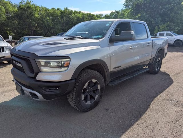 2020 Billet Silver Metallic Clearcoat Ram 1500 Rebel 4X4 Truck