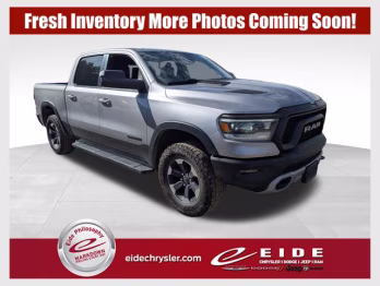 2020 Billet Silver Metallic Clearcoat Ram 1500 Rebel 4X4 Truck