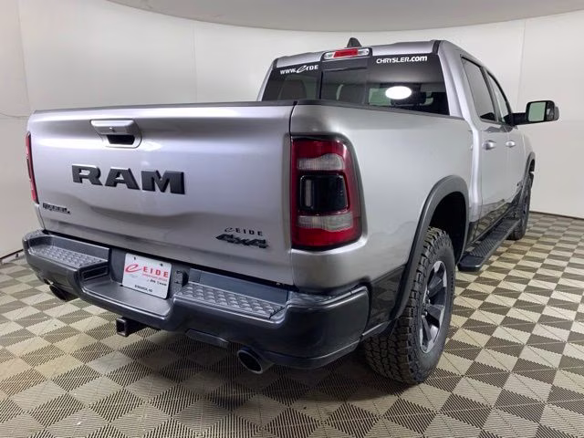 2020 Billet Silver Metallic Clearcoat Ram 1500 Rebel 4X4 Truck