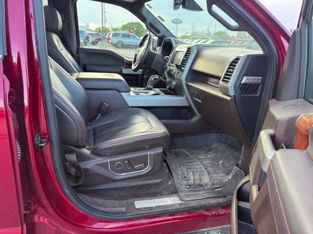 2017 Ruby Red Metallic Tinted Clearcoat Ford F-150 King Ranch 4X4 Truck