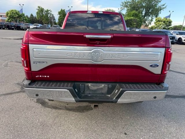 2017 Ruby Red Metallic Tinted Clearcoat Ford F-150 King Ranch 4X4 Truck