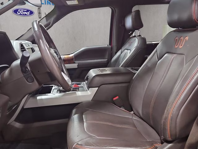 2017 Ruby Red Metallic Tinted Clearcoat Ford F-150 King Ranch 4X4 Truck