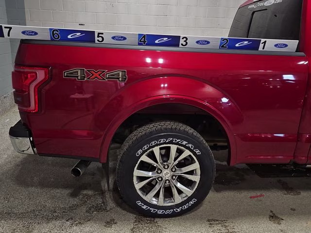2017 Ruby Red Metallic Tinted Clearcoat Ford F-150 King Ranch 4X4 Truck
