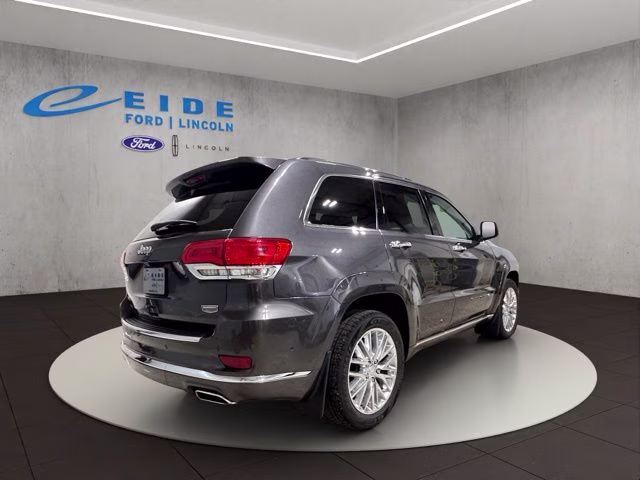 2018 Granite Crystal Metallic Clearcoat Jeep Grand Cherokee Summit 4X4 SUV