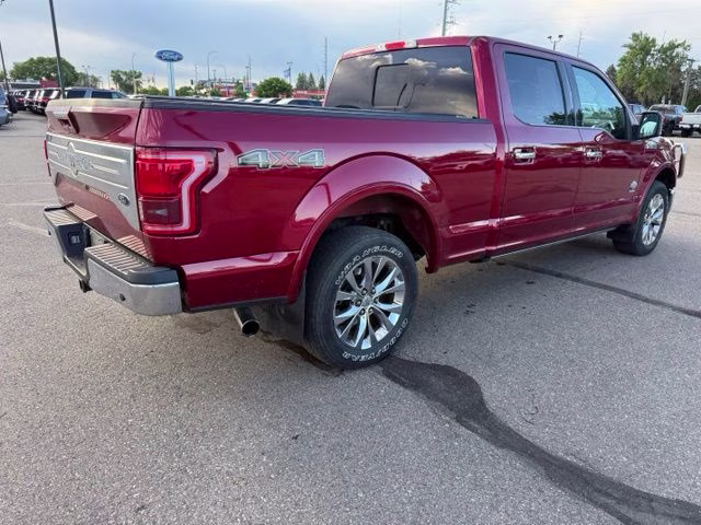 2017 Ruby Red Metallic Tinted Clearcoat Ford F-150 King Ranch 4X4 Truck