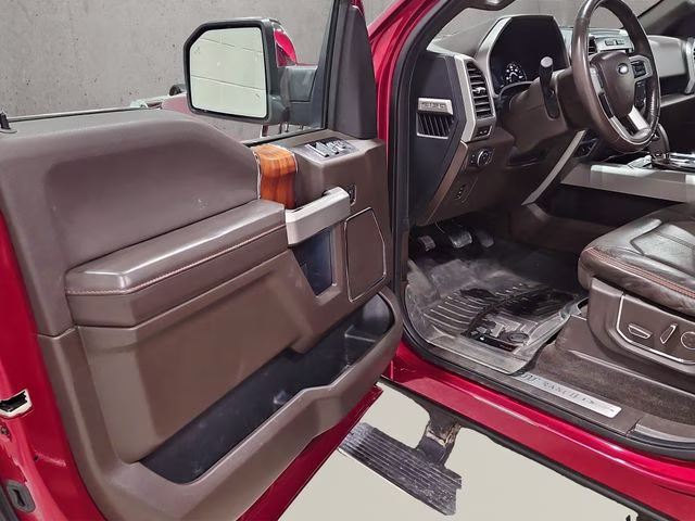 2017 Ruby Red Metallic Tinted Clearcoat Ford F-150 King Ranch 4X4 Truck