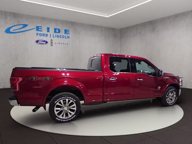 2017 Ruby Red Metallic Tinted Clearcoat Ford F-150 King Ranch 4X4 Truck