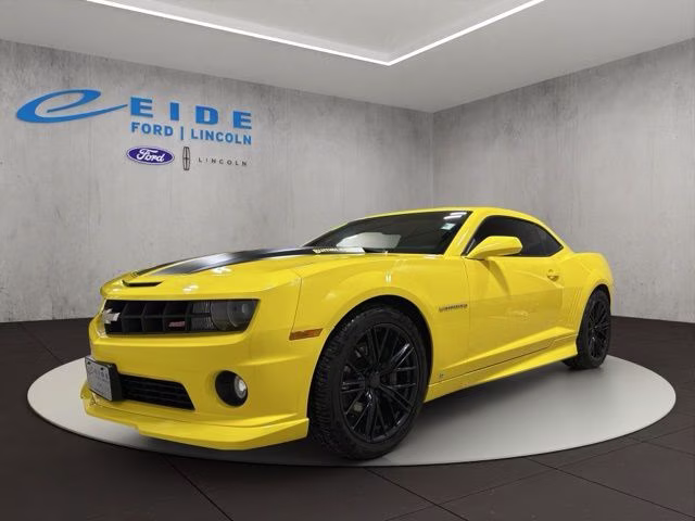 2010 Rally Yellow Chevrolet Camaro SS RWD Coupe