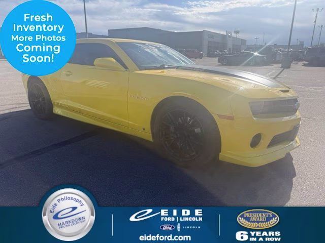 2010 Yellow Chevrolet Camaro SS RWD Coupe