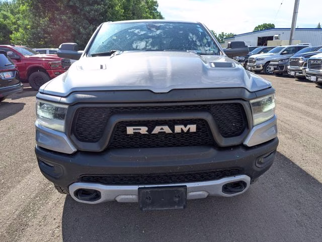 2020 Billet Silver Metallic Clearcoat Ram 1500 Rebel 4X4 Truck