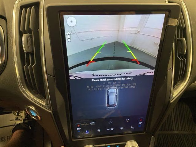 2021 White Metallic Ford Edge Titanium AWD SUV