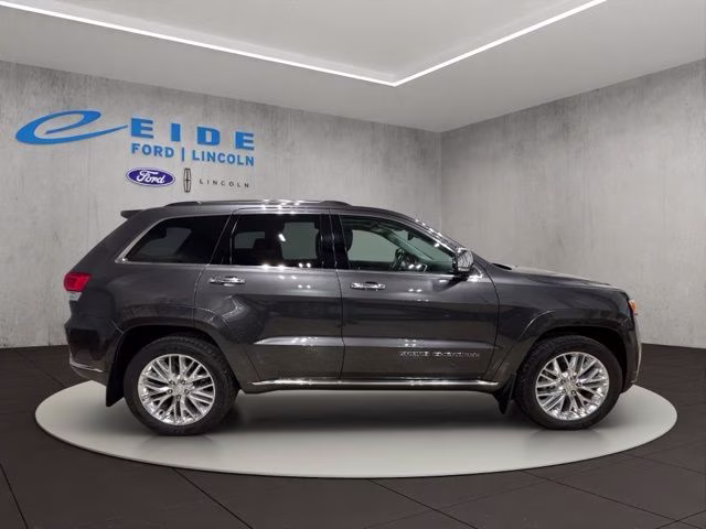 2018 Granite Crystal Metallic Clearcoat Jeep Grand Cherokee Summit 4X4 SUV
