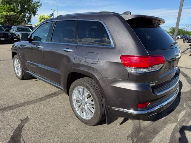 2018 Granite Crystal Metallic Clearcoat Jeep Grand Cherokee Summit 4X4 SUV