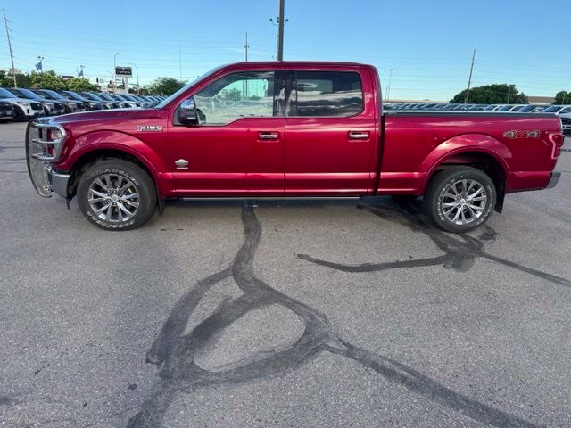 2017 Ruby Red Metallic Tinted Clearcoat Ford F-150 King Ranch 4X4 Truck