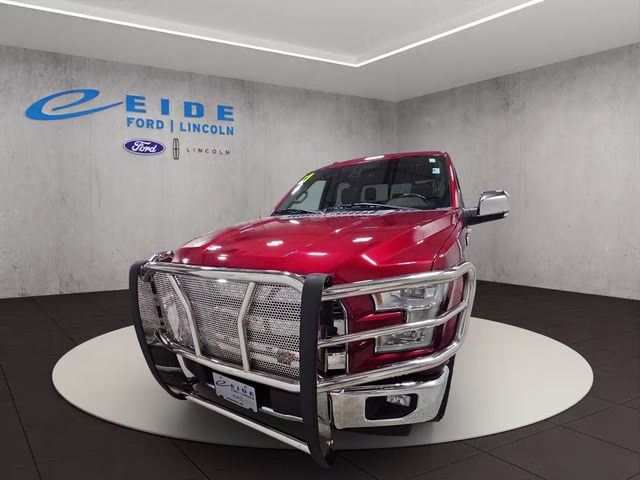 2017 Ruby Red Metallic Tinted Clearcoat Ford F-150 King Ranch 4X4 Truck